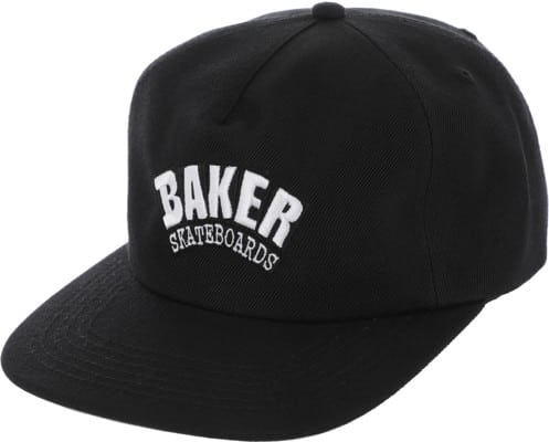 Baker Arch Snapback Hat - black - view large