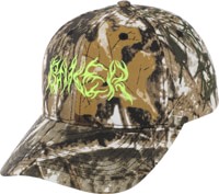 Baker Dark Wood Snapback Hat - camo