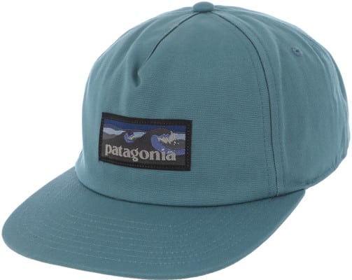 Patagonia Boardshort Label Funfarer Snapback Hat - wetland blue - view large