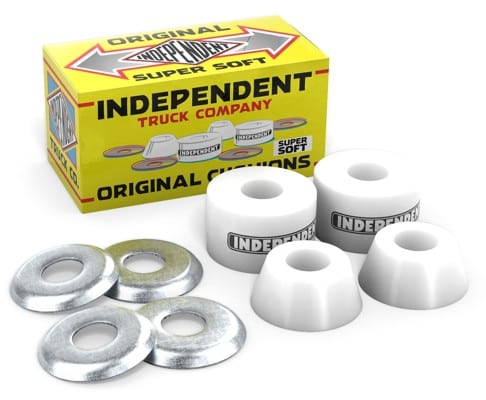 Independent Genuine Parts Original Cushions Skateboard Bushings - white (super soft) - view large