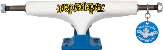 Independent Gonz Pro Stage 4 Skateboard Trucks - flat white/blue 146 - view large