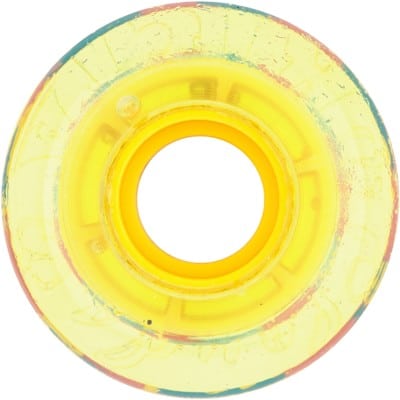 Ricta Cloud Cruiser Skateboard Wheels - clear splatter camo yellow (78a) - view large