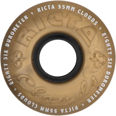 Ricta Cloud Cruiser Skateboard Wheels - metallic gold (86a) - view large