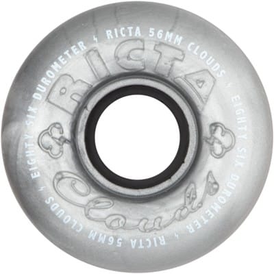 Ricta Cloud Cruiser Skateboard Wheels - metallic silver (86a) - view large