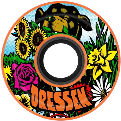 Slime Balls Dressen Pup OG Slime Reissue Cruiser Skateboard Wheels - orange (78a) - view large