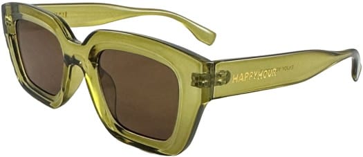 Happy Hour Camden Sunglasses - gloss crystal moss - view large