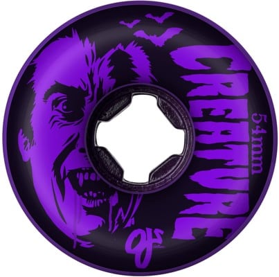 OJ Creature How To Kill A Vampire Bloodsuckers Skateboard Wheels - purple (99a) - view large