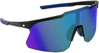 Glassy Cooper Polarized - black/blue mirror polarized lens