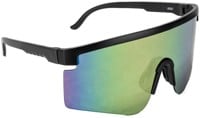 Glassy Mojave Polarized - black/green mirror polarized lens