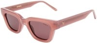 I-Sea Banks Polarized Sunglasses - dusty rose/plum polarized lens