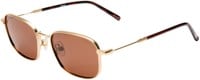 I-Sea Quinn Polarized Sunglasses - gold/brown polarized lens