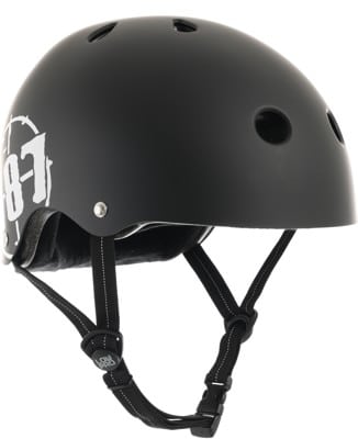 187 Killer Pads Low Pro Certified Skate Helmet - matte black - view large