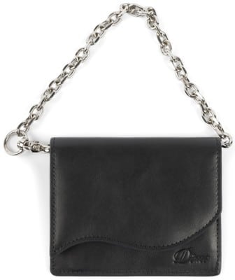 Dime Chain Leather Wallet - black - view large