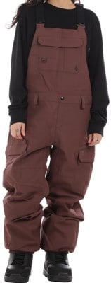 Volcom Women's Creston 3D Stretch Bib Overall Insulated Pants - view large