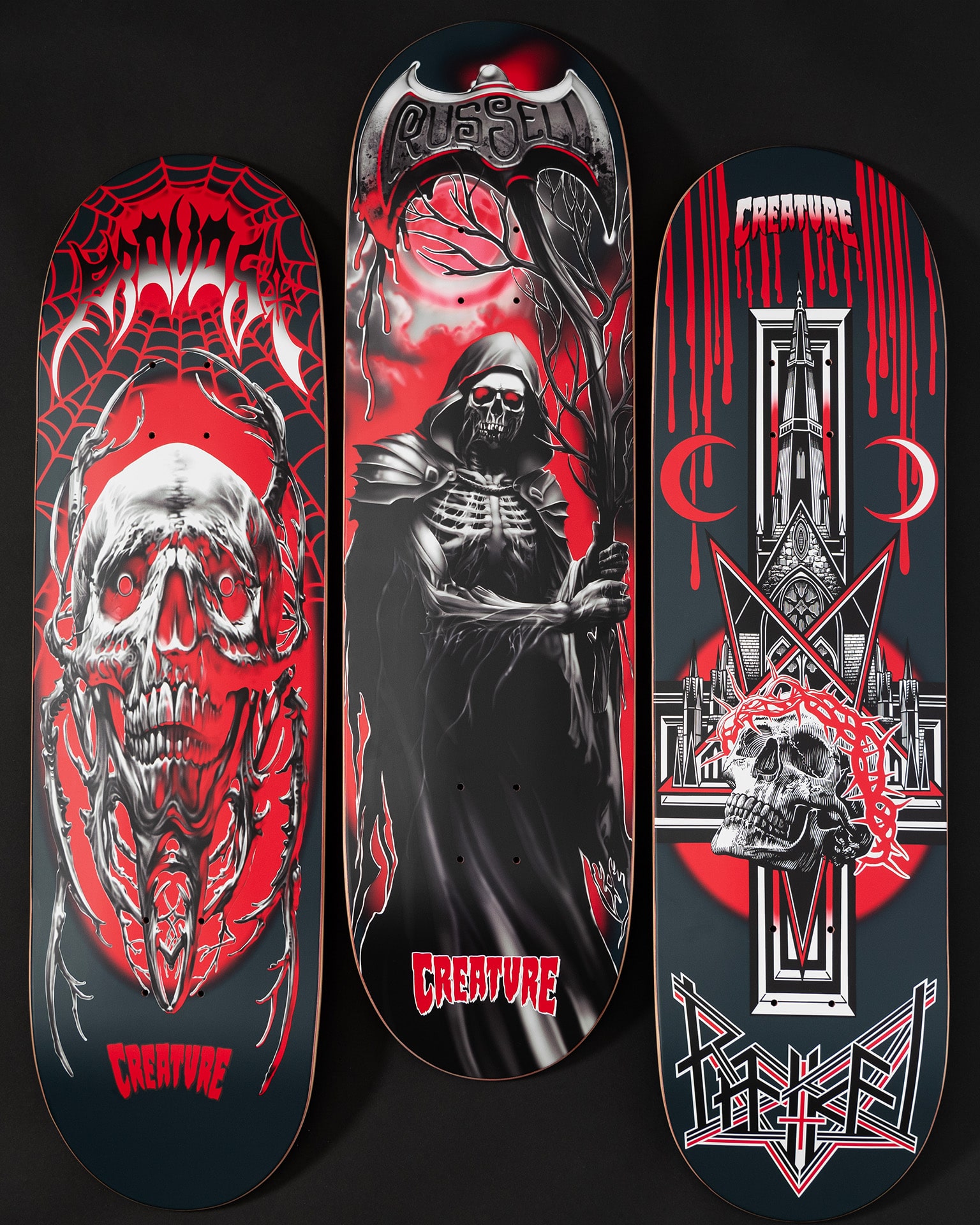 creature skateboards brand image