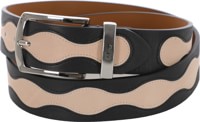 Dime Premium Leather Belt - black