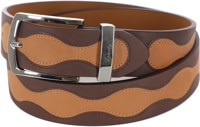 Dime Premium Leather Belt - brown