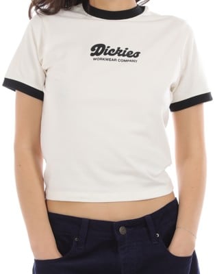 Dickies Women's Lewistown Ringer T-Shirt - egret - view large