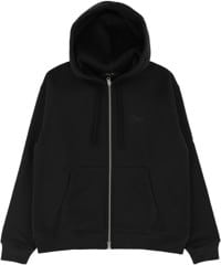 Dime Cursive Zip Hoodie - black