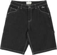 Dime Classic Denim Shorts - black washed