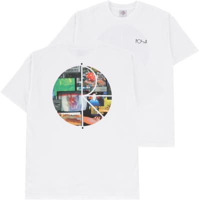 Polar Skate Co. Ourselves Collage Fill Collage T-Shirt - white - view large