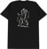 Polar Skate Co. Dual Living T-Shirt - black - reverse