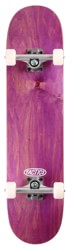 Tactics Oval Logo 7.5 Complete Skateboard - purple