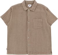 Obey Horace S/S Shirt - unbleached multi