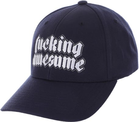 Fucking Awesome Nightmare Snapback Hat - navy - view large