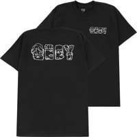 Obey Abstract Things T-Shirt - black