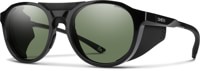 Smith Venture Polarized Sunglasses - matte black/chromapop gray green polarized lens