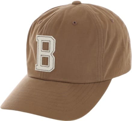 Brixton Big B Adjustable Strapback Hat - pinecone brown twill - view large