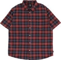 Vans Lawson Plaid S/S Shirt - parisian night