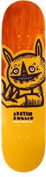 Roger Skateboards Amelio Beckoner 8.25 Skateboard Deck - orange