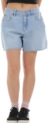 Volcom Women's Stoned BF Shorts - blue bird