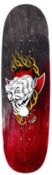 Welcome Diablo 9.5 Boline 2.0 Shape Skateboard Deck - black/red