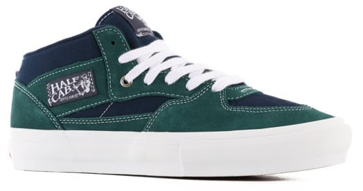 Vans Skate Half Cab Shoes - tartan green/blue - view large