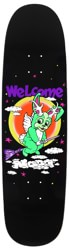 Welcome Nora Full Moon 8.8 Sphynx Shape Skateboard Deck - black