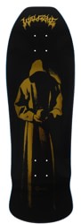 Welcome Townley Contemplation 10.0 Early Grab Shape Skateboard Deck - black/gold foil