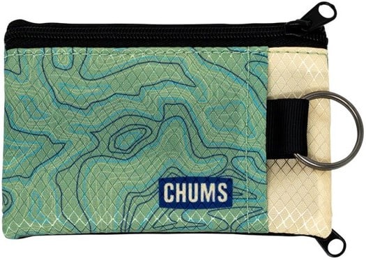 Chums Surfshorts LTD Wallet - green topo - view large