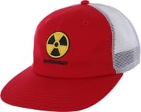 Sci-Fi Fantasy Radioactive Trucker Hat - red/white