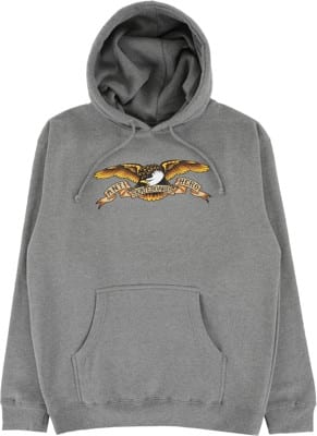 Anti-Hero Eagle Hoodie - gunmetal heather/black - view large