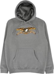 Anti-Hero Eagle Hoodie - gunmetal heather/black