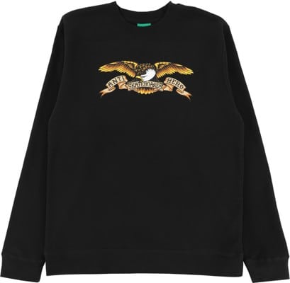 Anti-Hero Eagle Crew Sweatshirt - black/multi color - view large