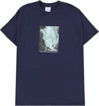 Sci-Fi Fantasy Waterfall T-Shirt - navy