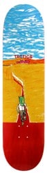 Tactics Walking Through The Field Skateboard Deck - red