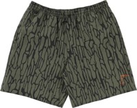 Tactics Oval Logo Hybrid Shorts - bark camo