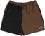 Tactics Oval Logo Hybrid Shorts - black/brown