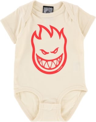 Spitfire Infant Bighead Onesie - natural/red - view large