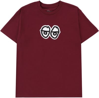 Krooked Eyes LG T-Shirt - burgundy/black-white - view large